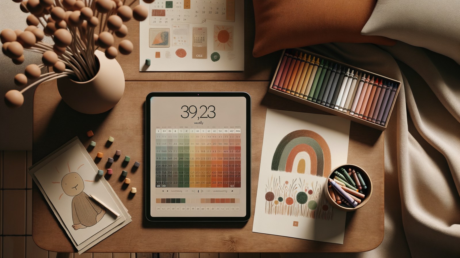 Sätta gränser för barnens digitala kalender