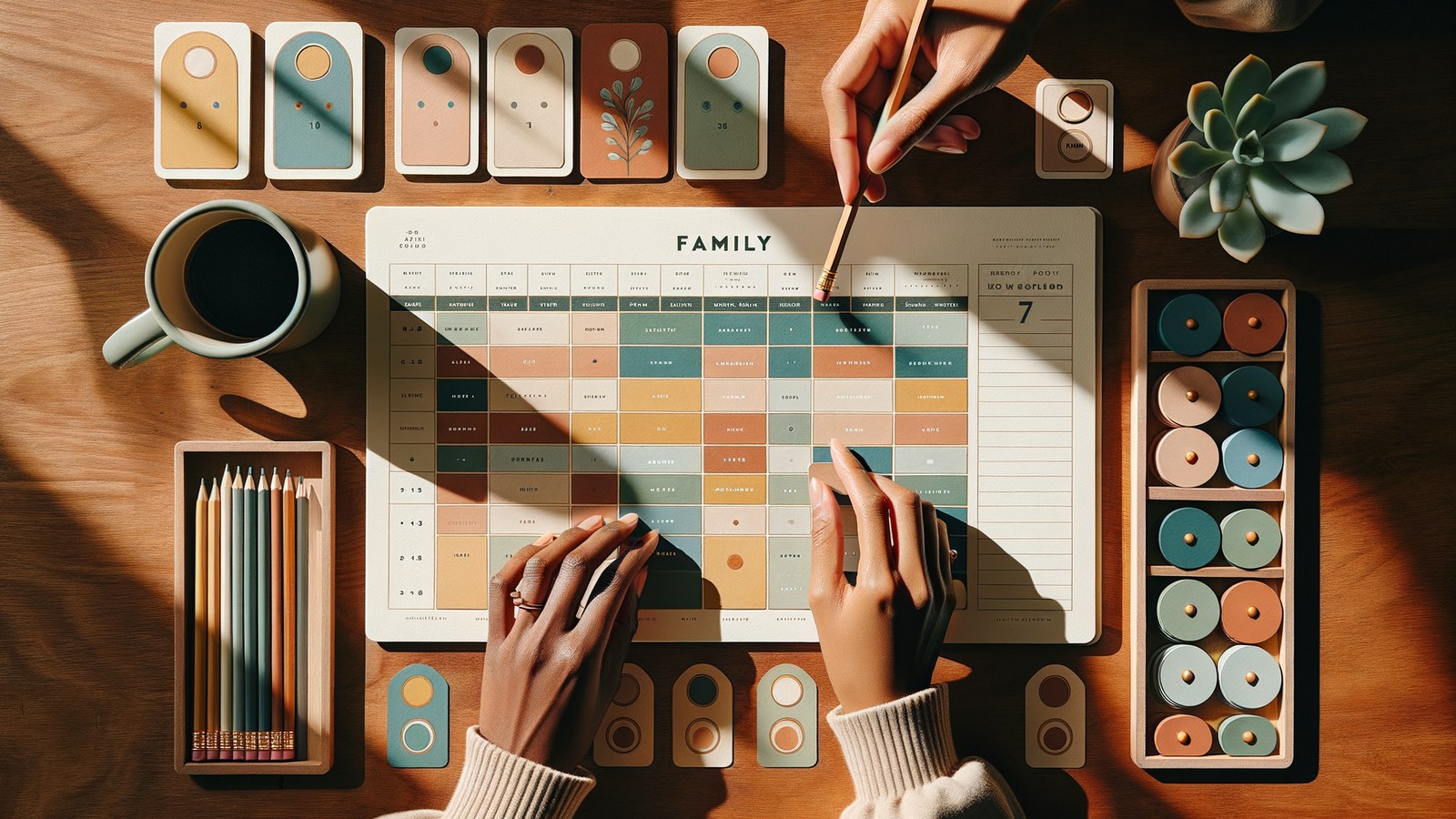 Slik setter du opp en familiekalender som faktisk blir brukt