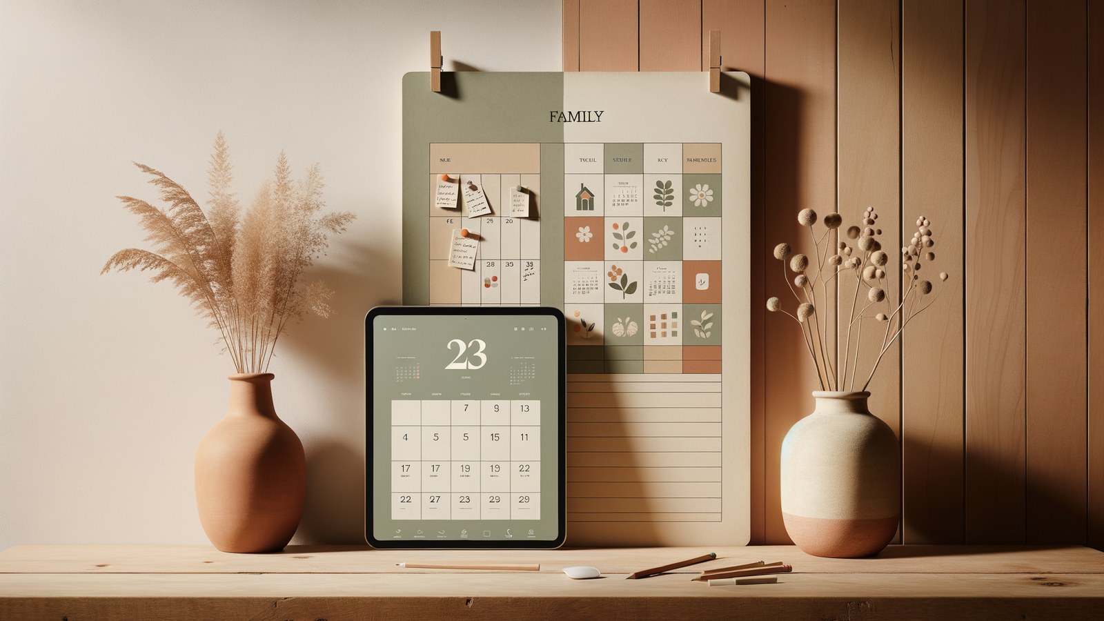 Delt familiekalender vs papirkalender: hvem vinner?